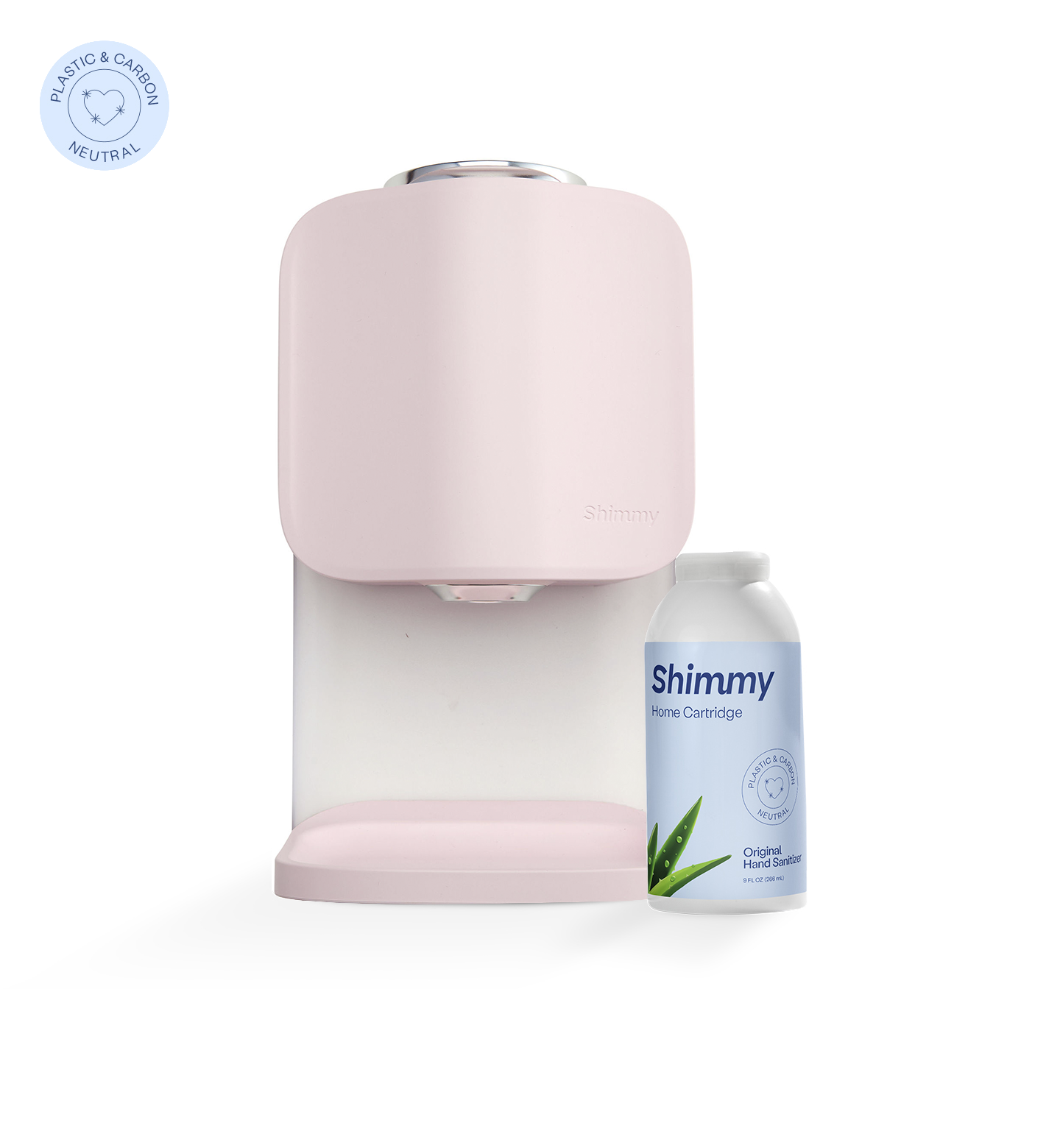 Shimmy Home Soft Pink +  Original Sanitizer Cartridge [41295231942847] - 