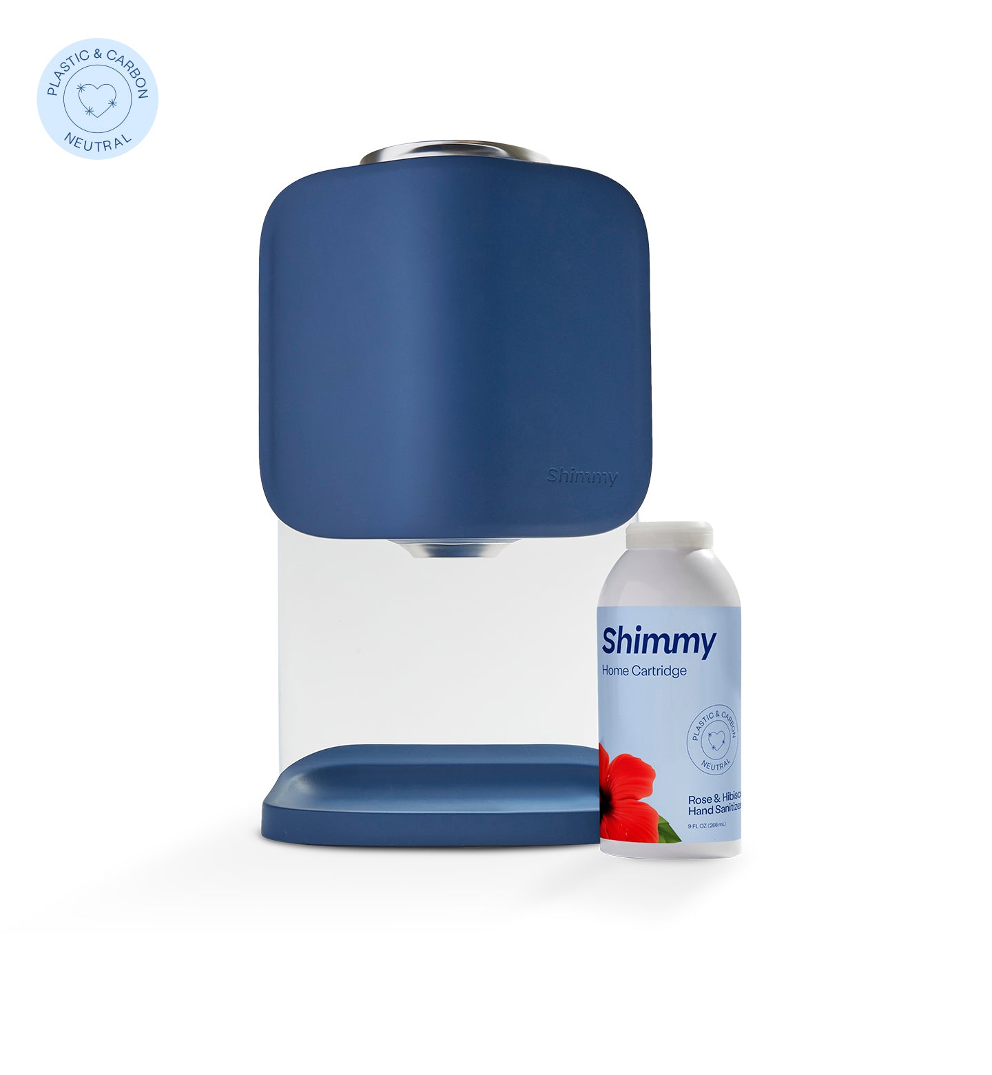 Shimmy Home Navy +  Rose & Hibiscus Sanitizer Cartridge [40618258890943] - 40618258890943