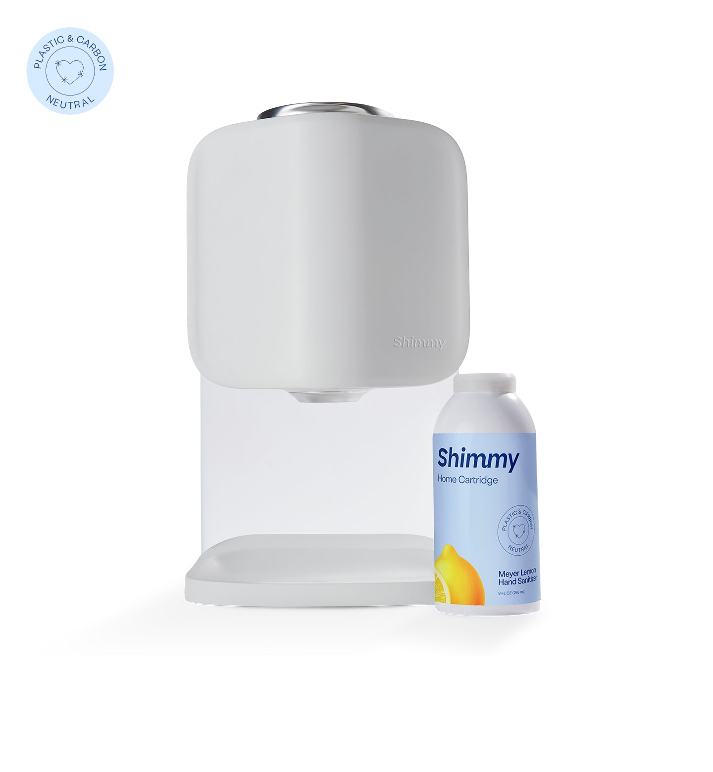 Shimmy Home Soft Gray +  Meyer Lemon Sanitizer Cartridge [40618261184703] - 40618261184703