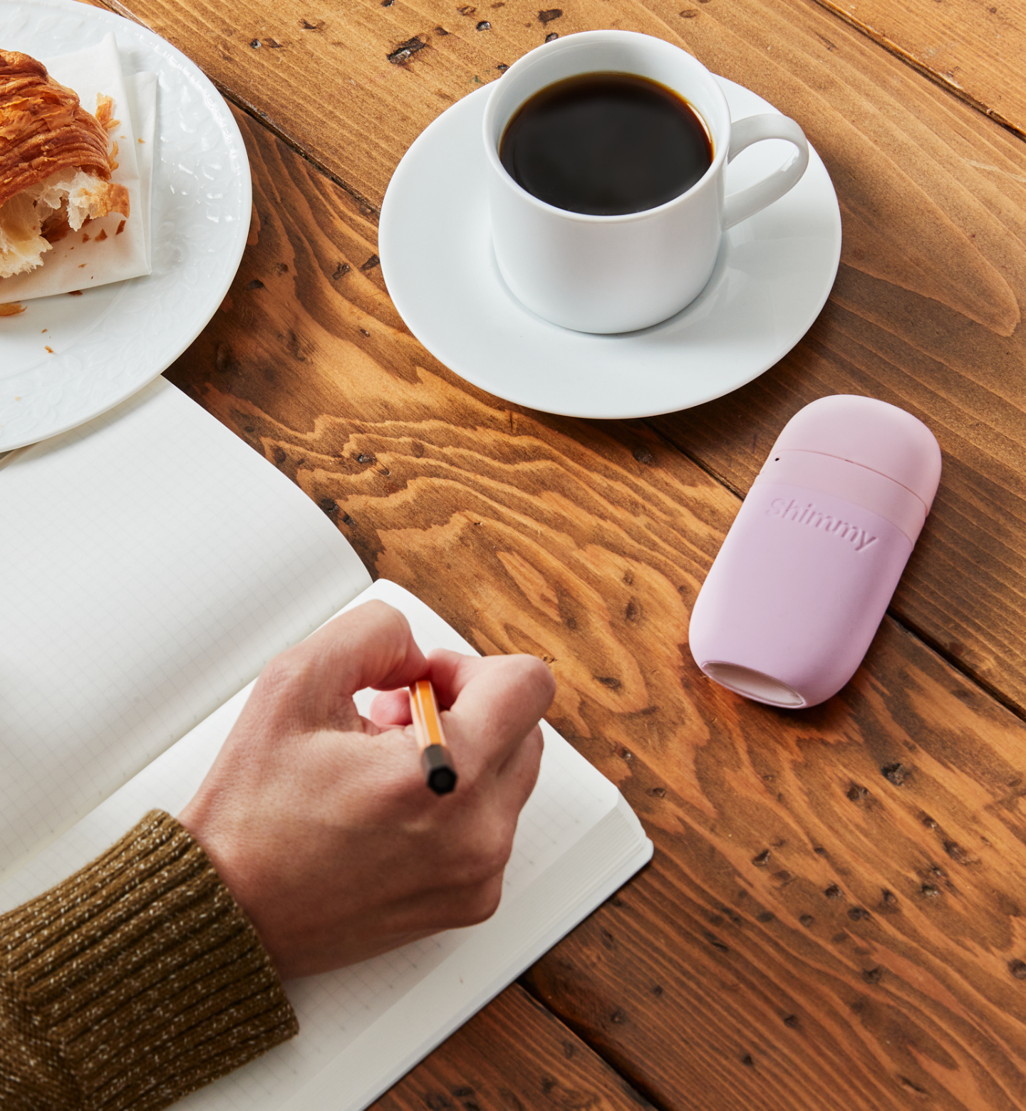 Shimmy Go Portable Hand Sanitizer Dispenser Soft Pink [ALL-VARIANTS] - 