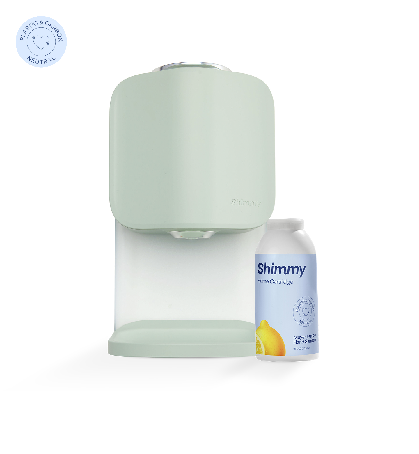 Shimmy Home Soft Green+ Meyer Lemon Sanitizer Cartridge [41295231877311] - 