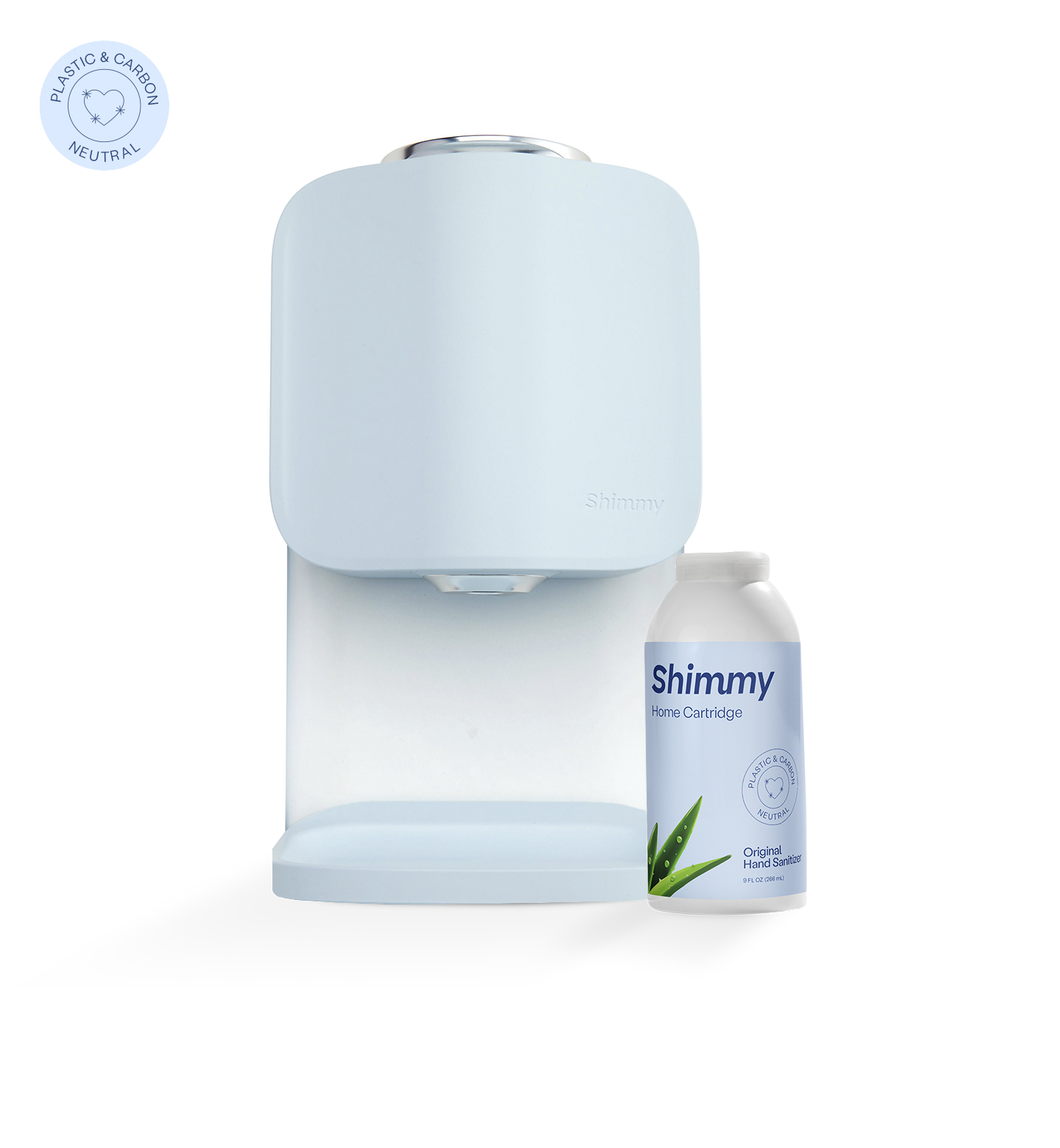 Shimmy Home Soft Blue +  Original Sanitizer Cartridge [41295231746239] - 
