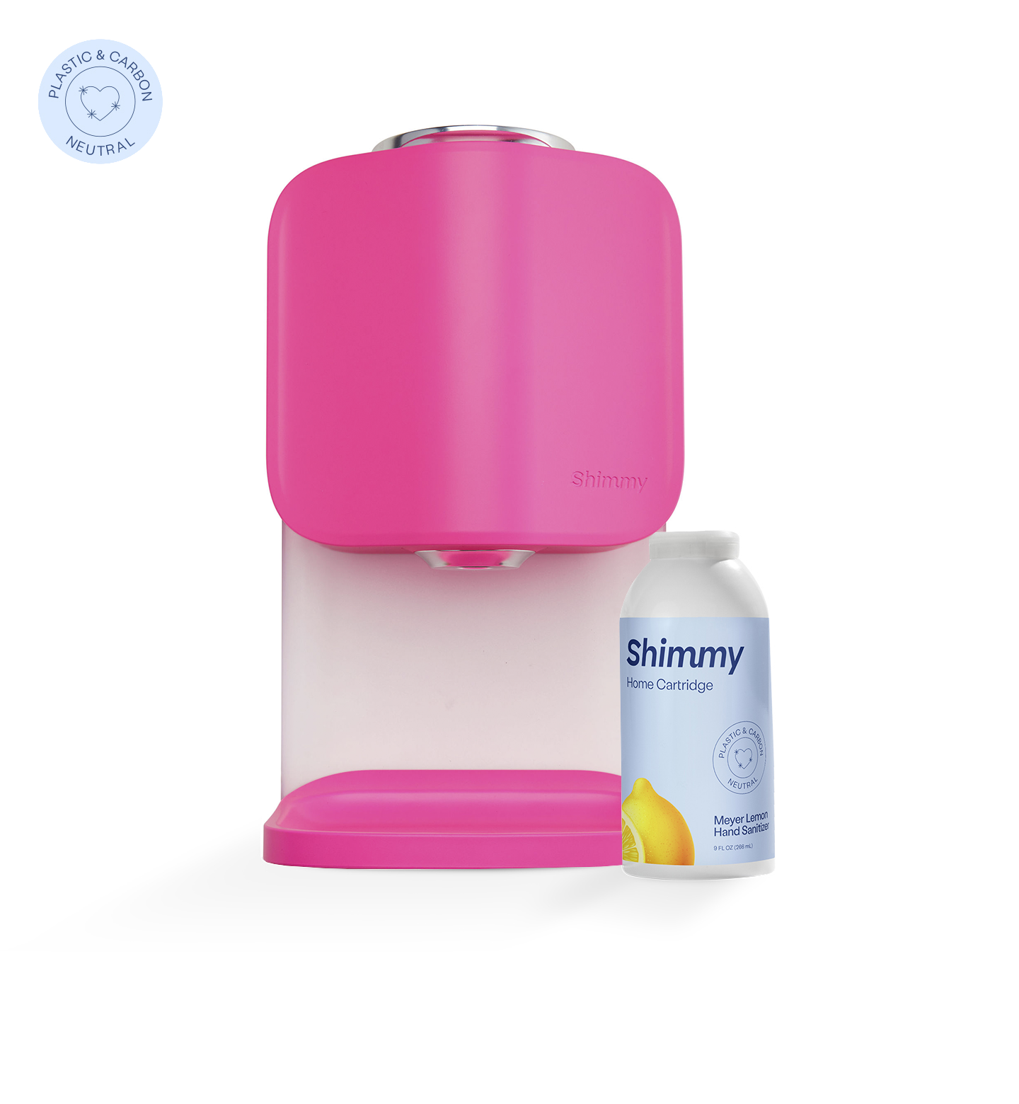 Shimmy Home Hot Pink + Meyer Lemon Sanitizer Cartridge [41049932431551] - 