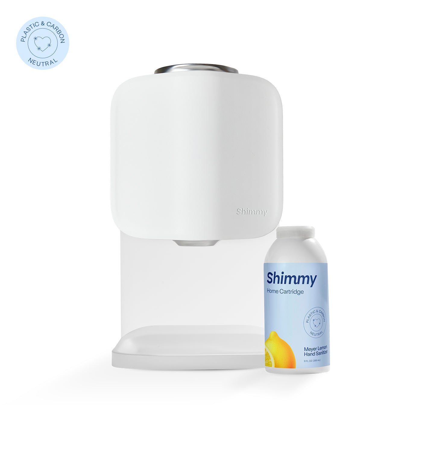 Shimmy Home White +  Meyer Lemon Sanitizer Cartridge [40618265313471] - 40618265313471