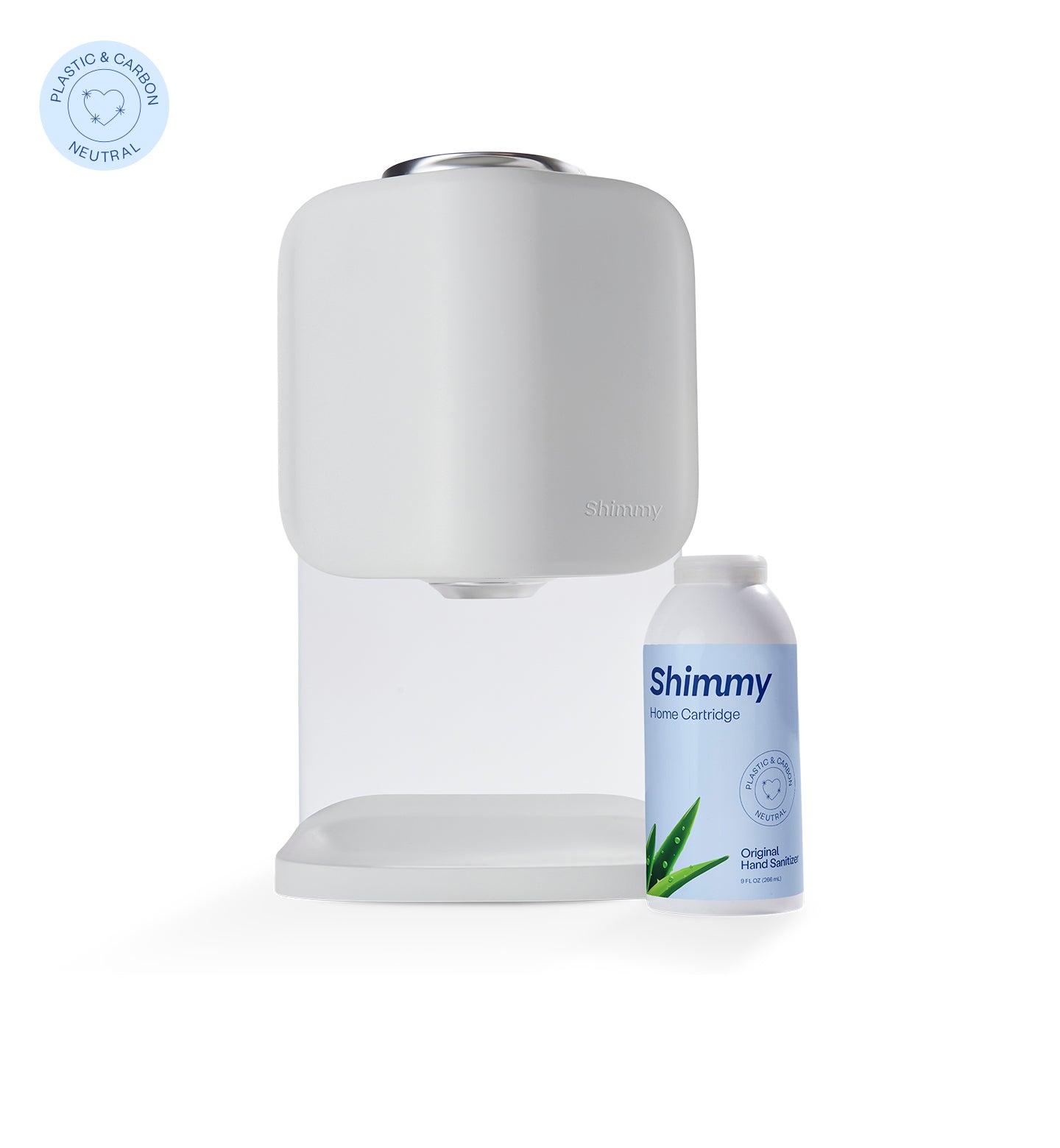 Shimmy Home Soft Gray + Original Sanitizer Cartridge [39582881743039] - 39582881743039